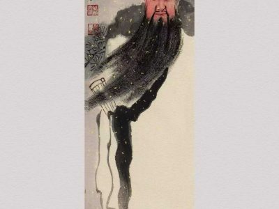 潘文良老师新作《月下春秋》 ​70✘16cm