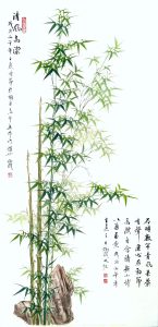 画家李炳武老师新作《清风高节》
