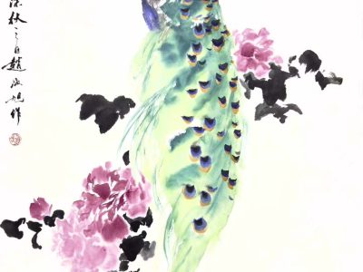 画家赵海旭老师新作《朝颜》46×69