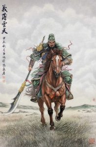 画家牛子鸿老师新作《义薄云天》