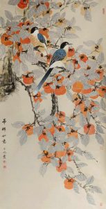 画家王永旭老师新作《事事如意》  四尺整纸 