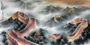 画家龙宽老师山水🉐 四尺长城 仅此2幅