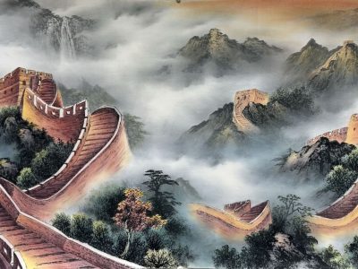 画家龙宽老师山水🉐 四尺长城 仅此2幅